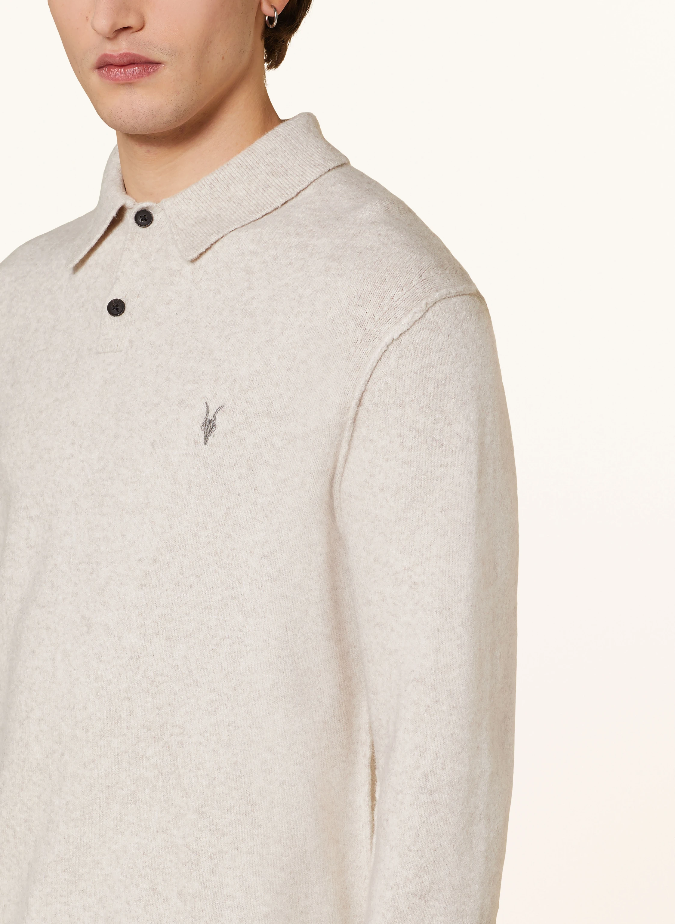 ALLSAINTS Strick-Poloshirt STATTEN
