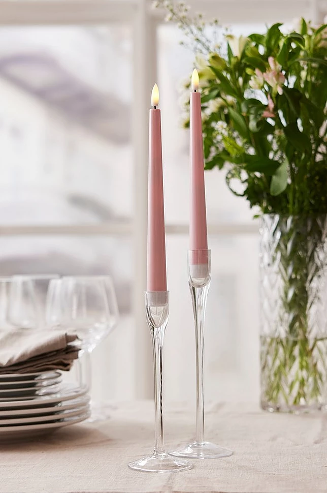 FLAMME CANDY batteridrevet antikklys