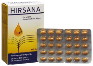 Hirsana Goldhirse Öl 150 Kapseln