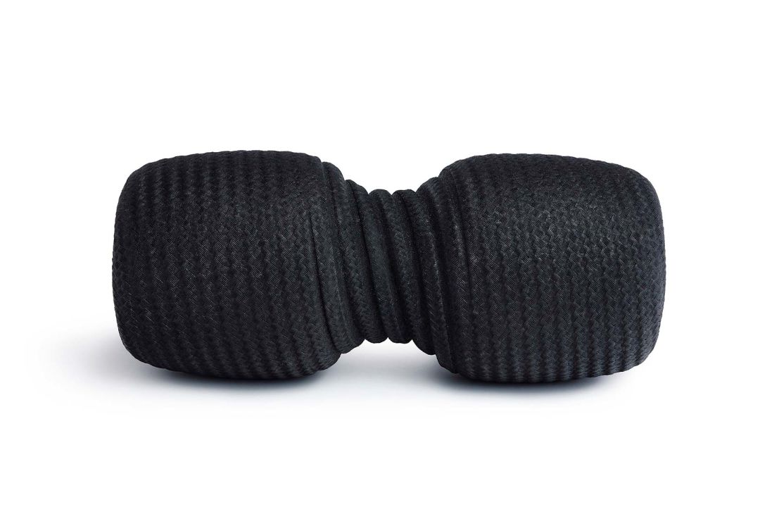 Faszienrolle Twin Black
