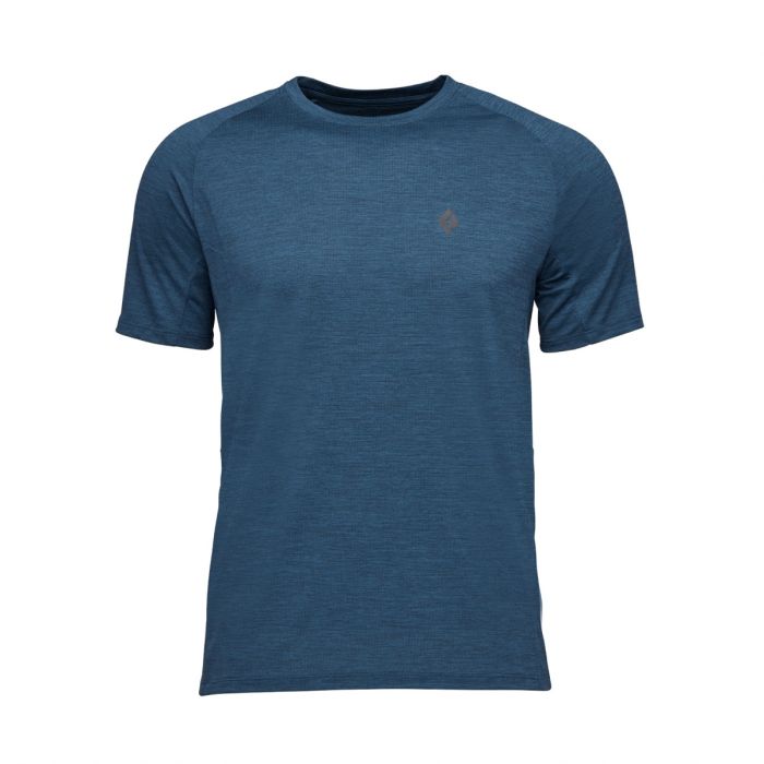 Black Diamond Herre T-shirts Lightwire Short Sleeve Tech Tee Blå