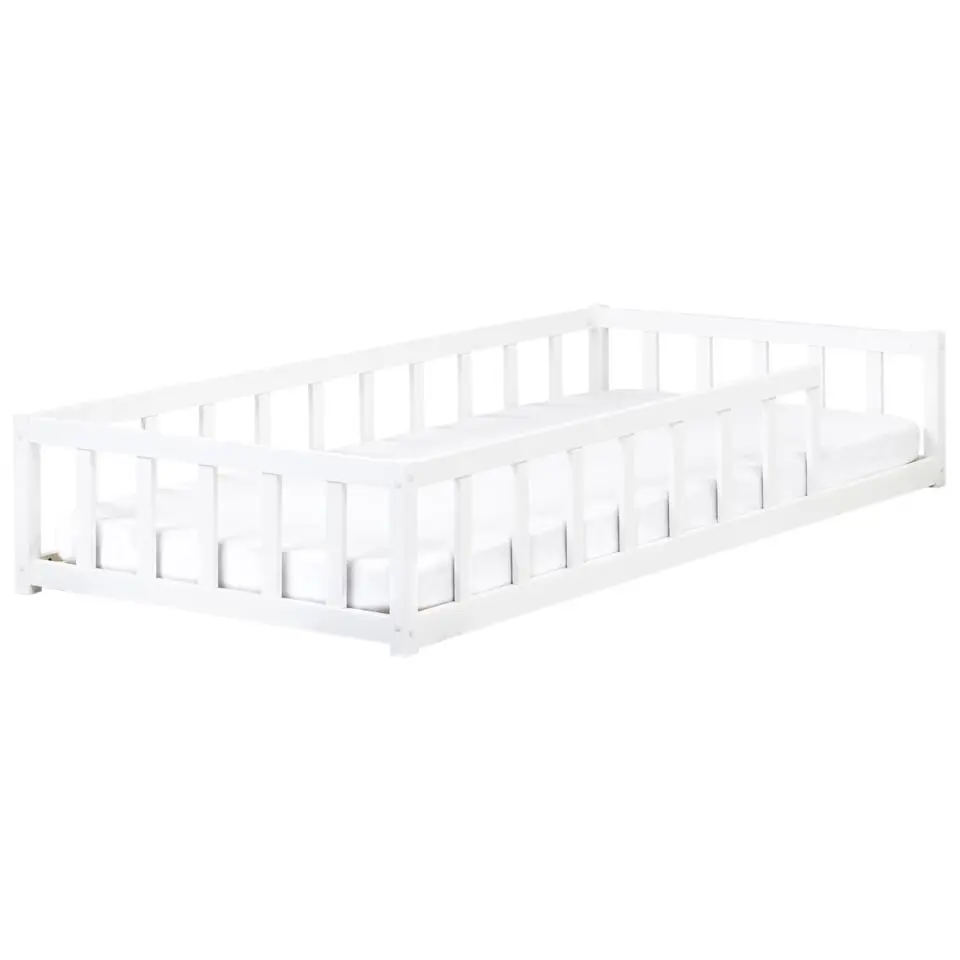 MEYMAC - Kinderbed - Wit - 90 x 200 cm - Dennenhout