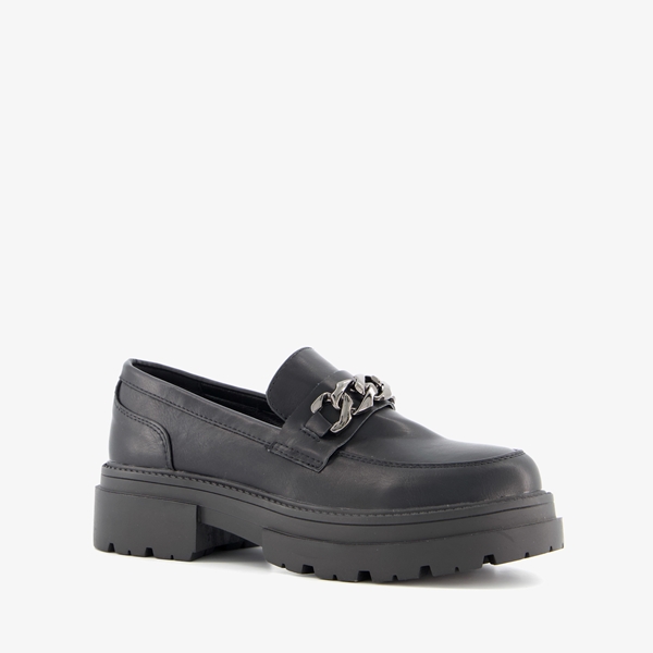 Nova dames loafers met plateauzool