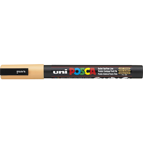 Posca PC3M vandbaseret tusch - lys orange