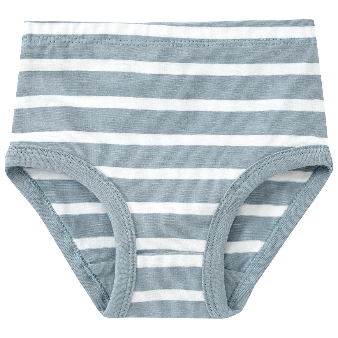 Famy 5 Baby Slips mit Bio-Baumwolle salbei / dunkelblau / weiss