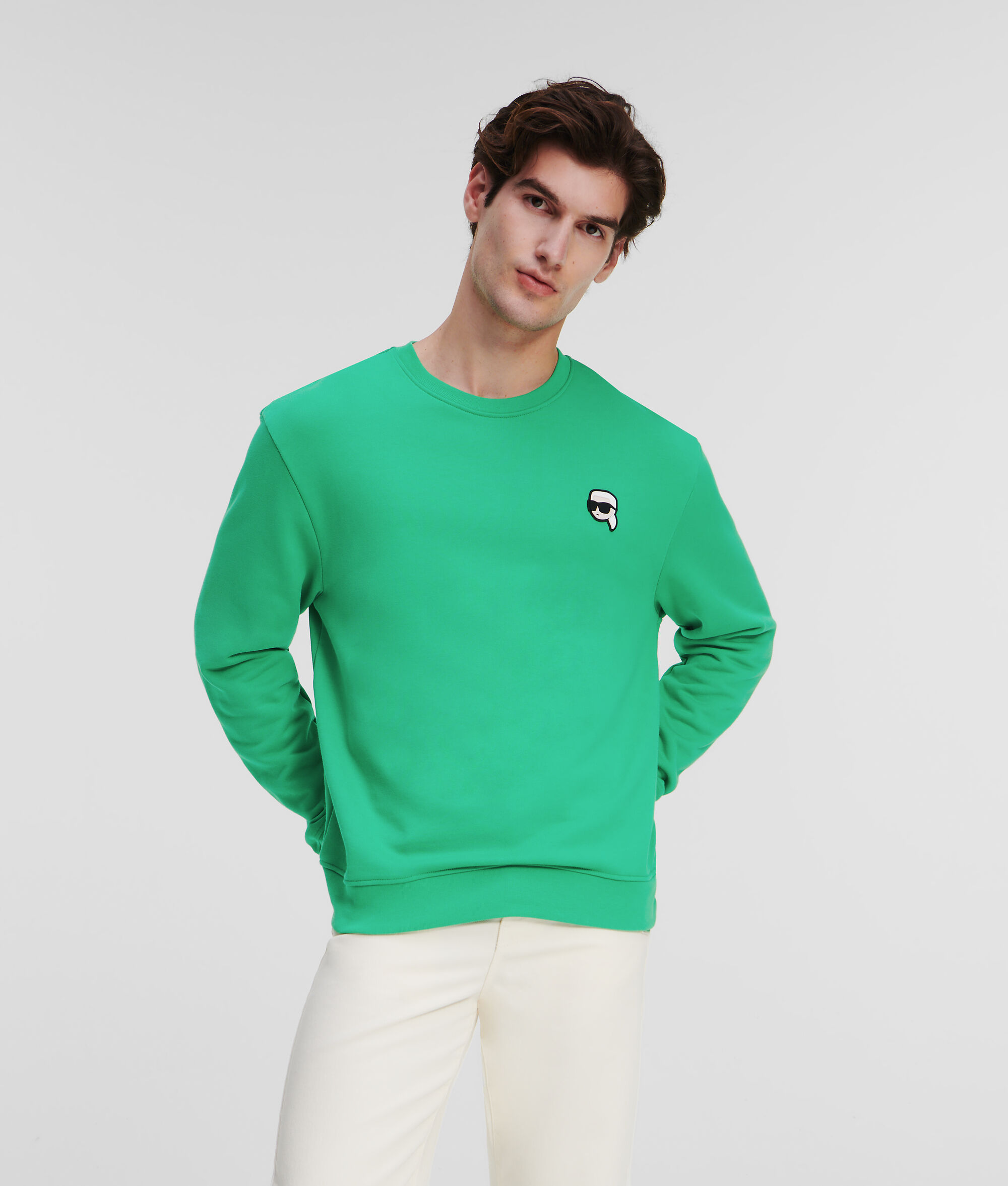 SWEAT-SHIRT AVEC EMPIÈCEMENT KARL IKONIK