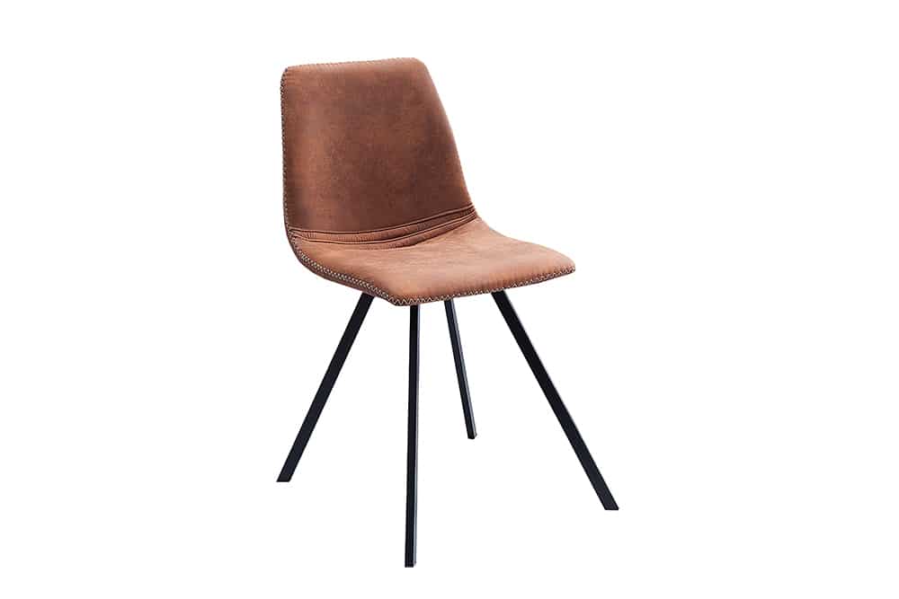 Retro Stuhl AMSTERDAM CHAIR vintage light brown Designklassiker