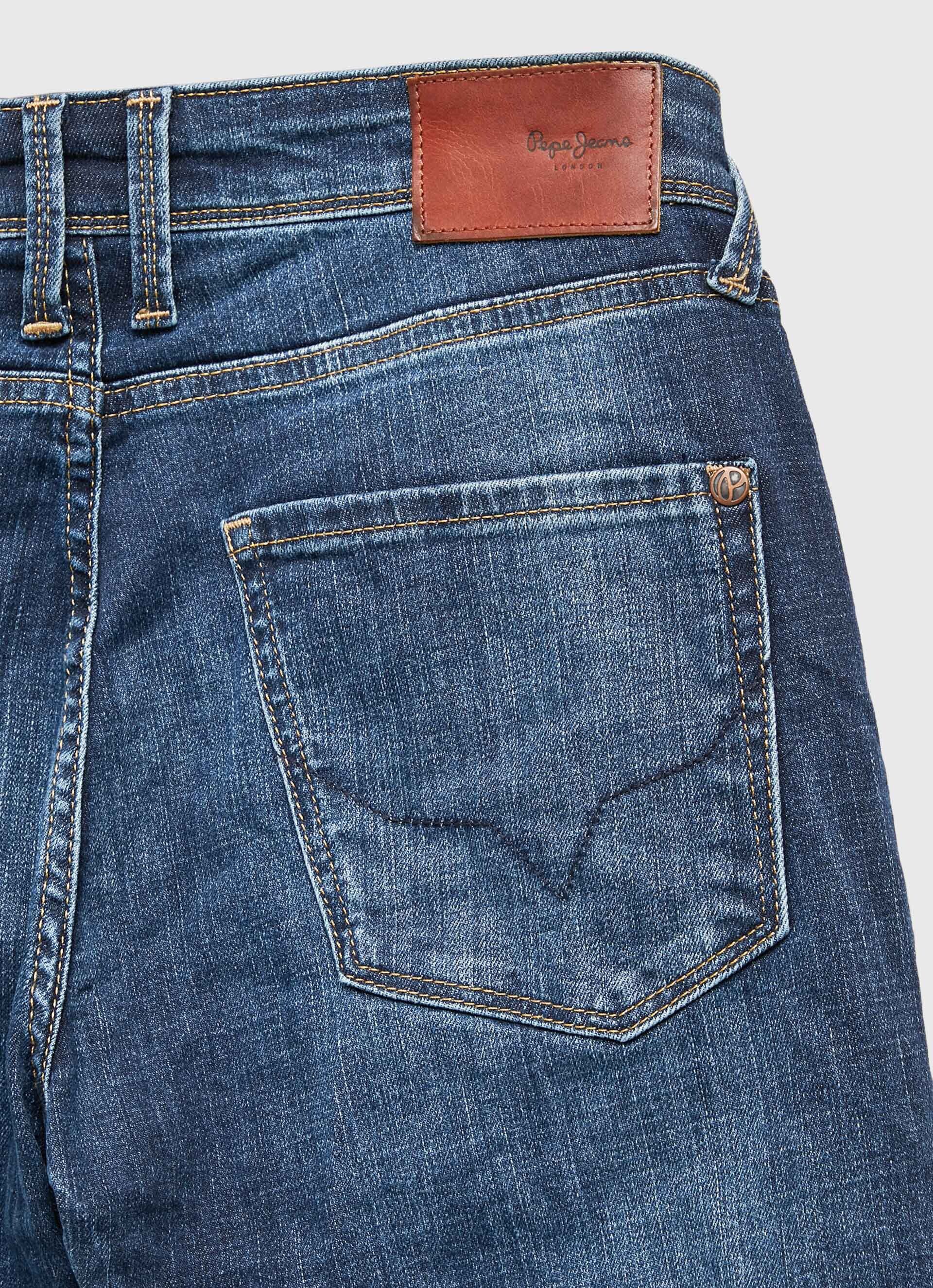 Calça jeans skinny de cintura baixa Jean Finsbury Fit - jeans