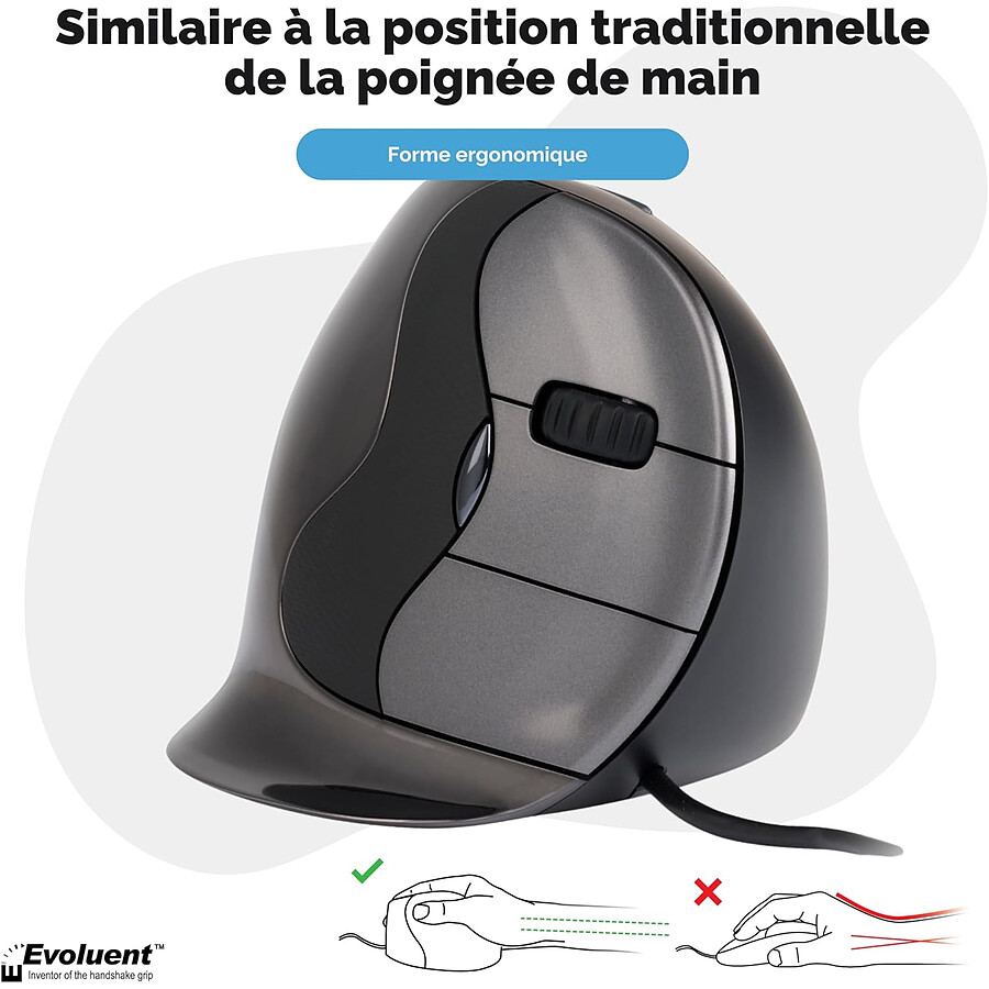 Evoluent VerticalMouse D Medium