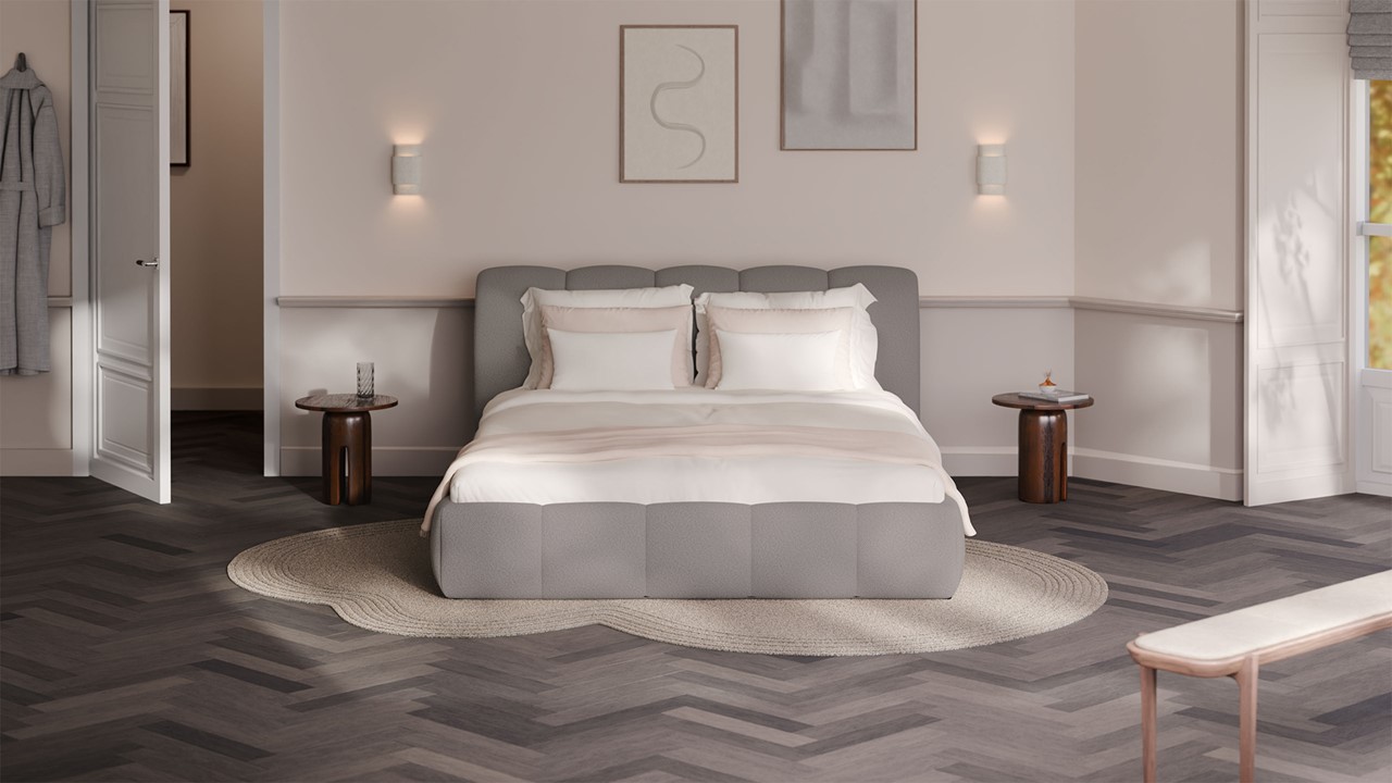 Bed Dune - Warm wool grey