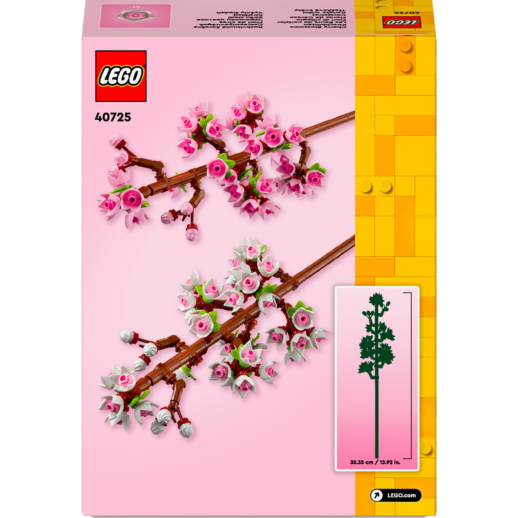 LEGO Konstruktionsspielzeug Botanicals Kirschblüten
