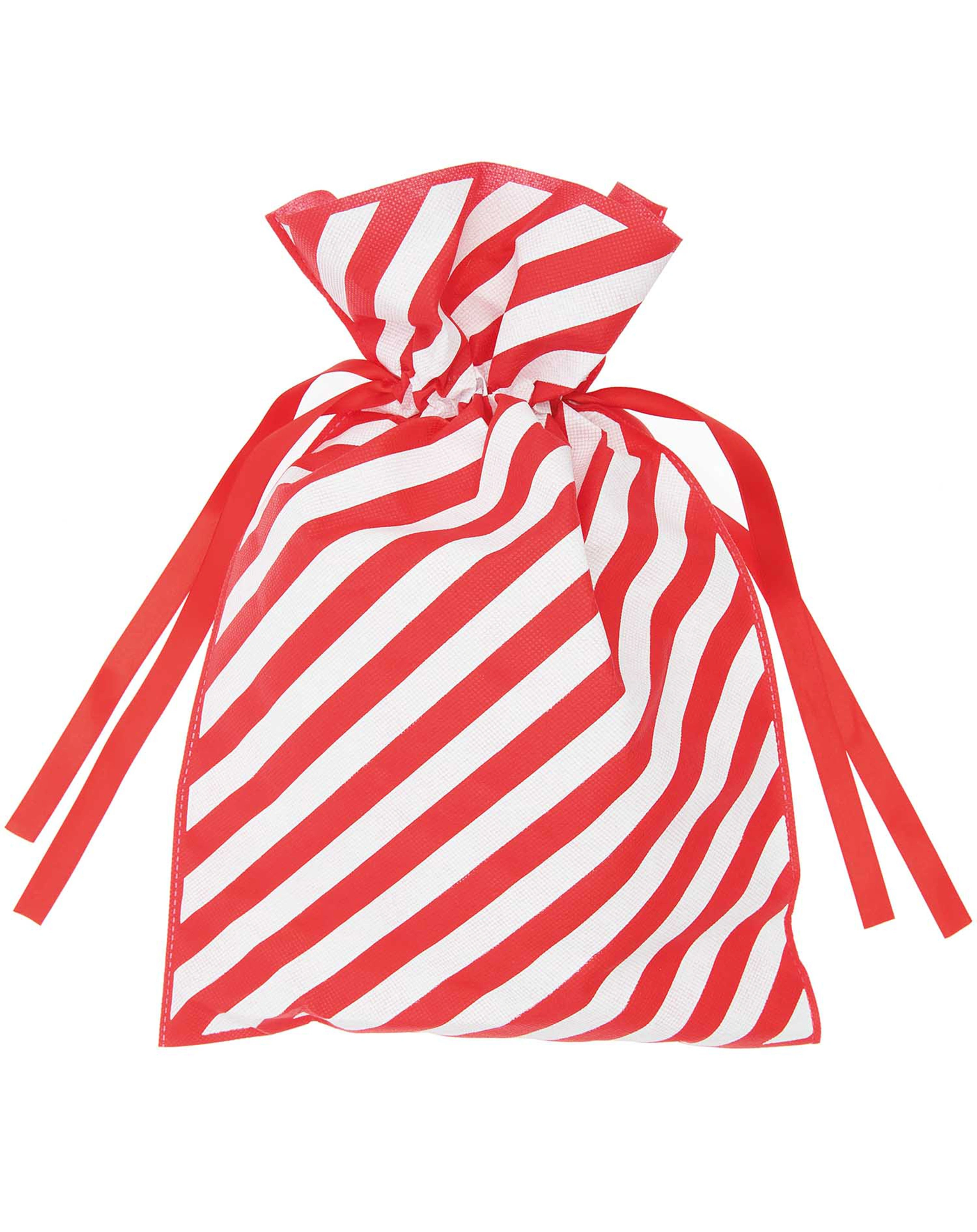 Geschenktasche I LOVE CHRISTMAS (30x45) in rot/weiß