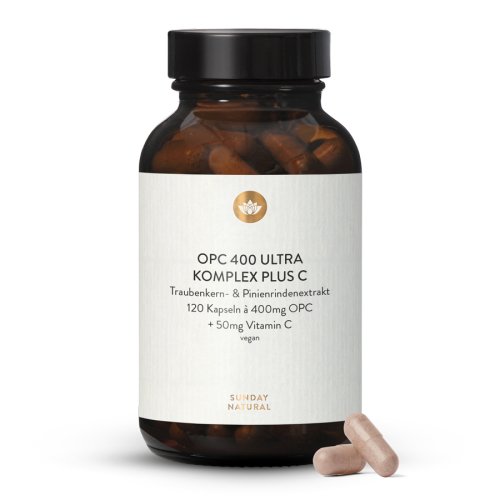 Sunday Natural Products OPC400 Komplex Ultra + C