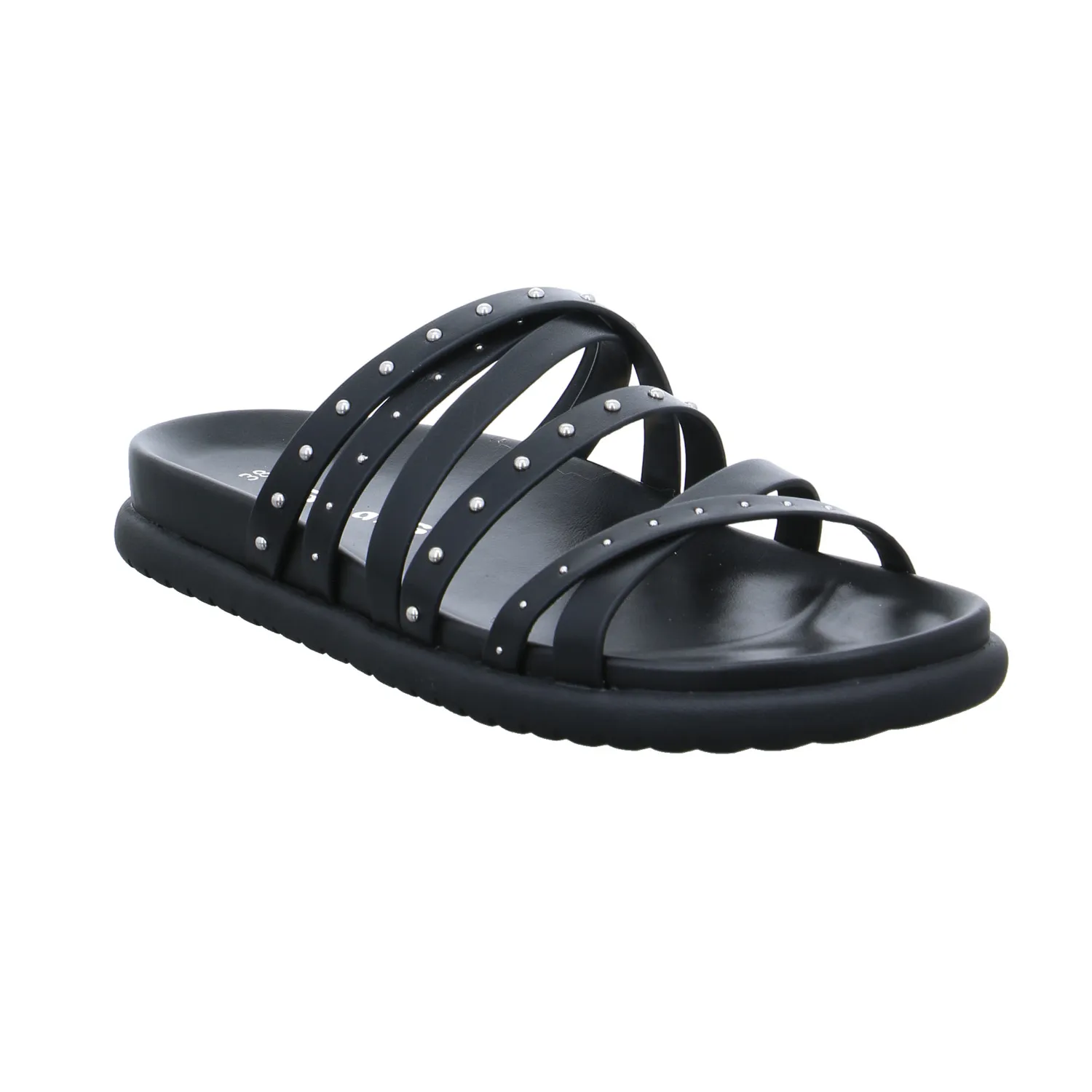 TAMARIS Pantolette Schwarz Lederimitat