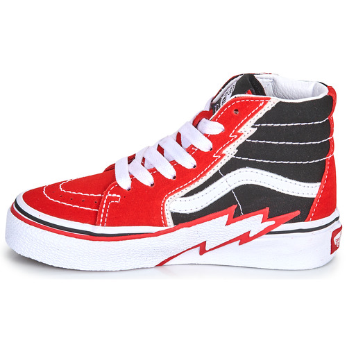 Vans - SK8-HI BOLT - Noir / Rouge
