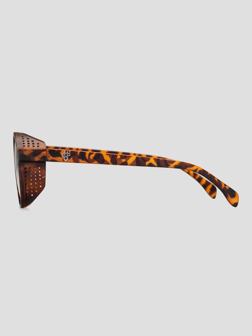 CHPO Rickard Turtle Brown Sunglasses gold