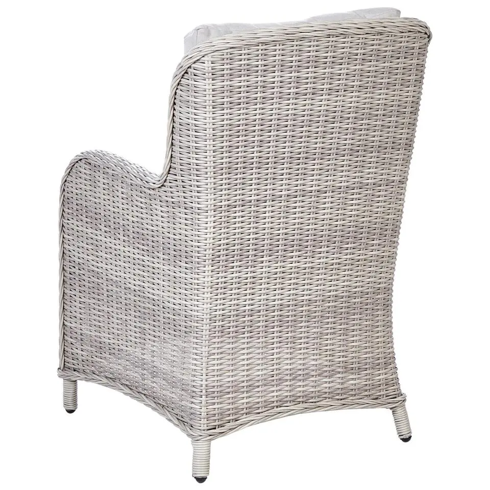 CASCAIS - Tuinstoel set van 2 - Beige - PE rotan