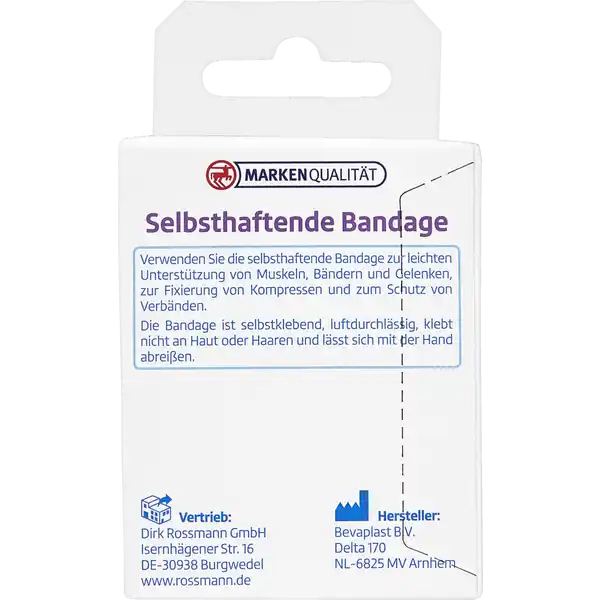 Selbsthaftende Bandage