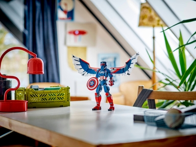 LEGO Nieuwe Captain America bouwfiguur (76296)