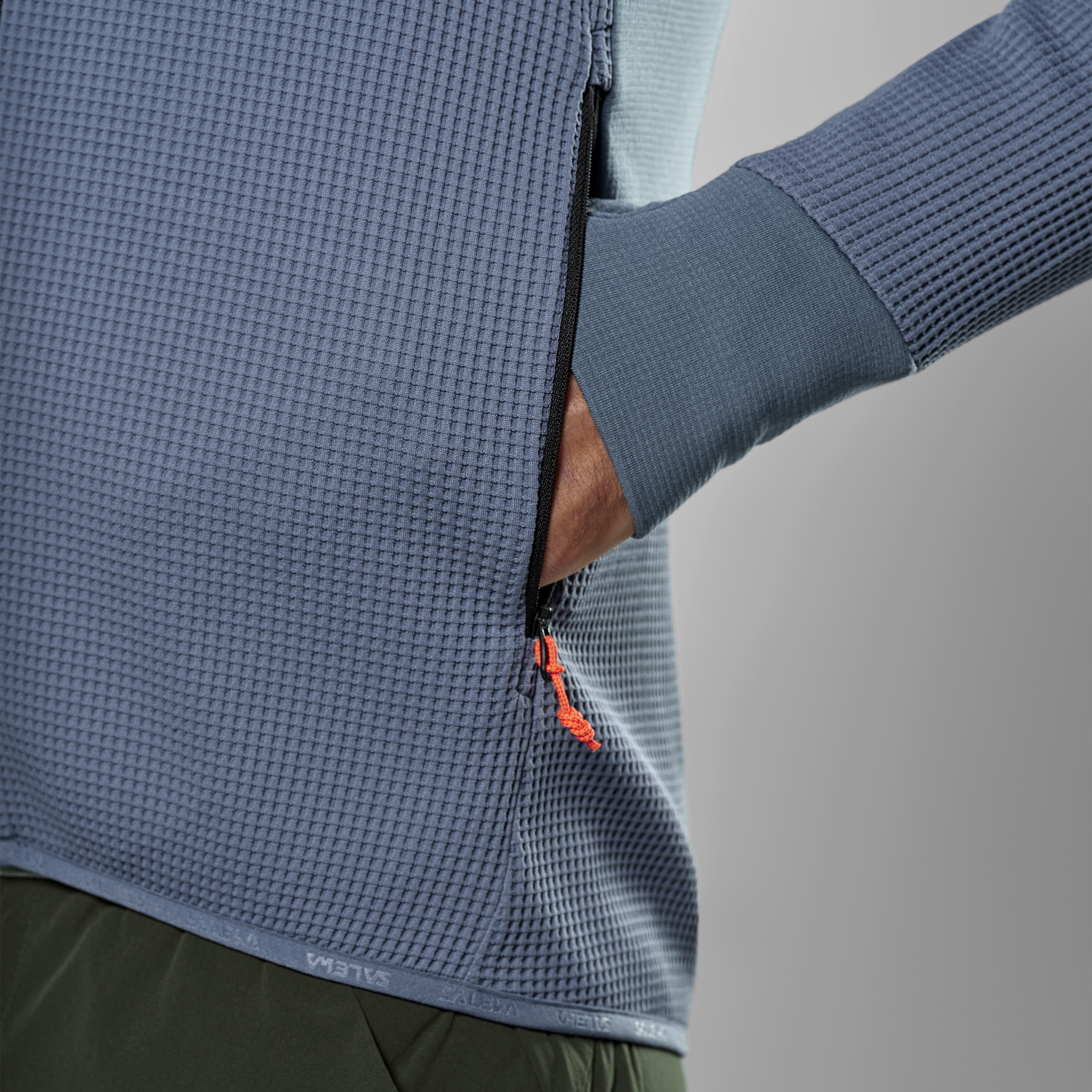 Puez Waffle Hybrid Polarlite Kapuzenjacke Herren