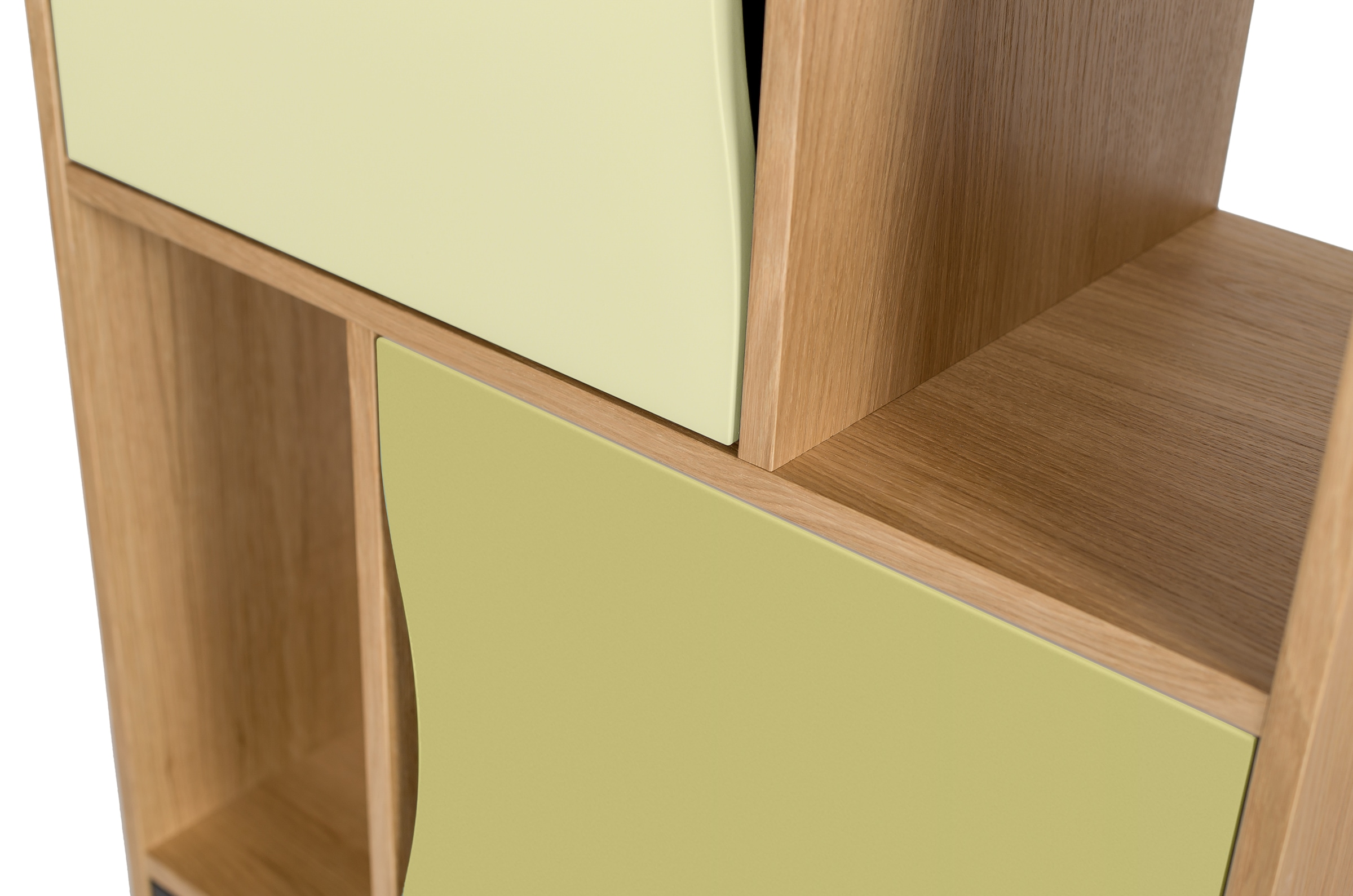 Woodman Bücherregal »Avon« Holzfurnier aus Eiche, FSC®-zertifiziert