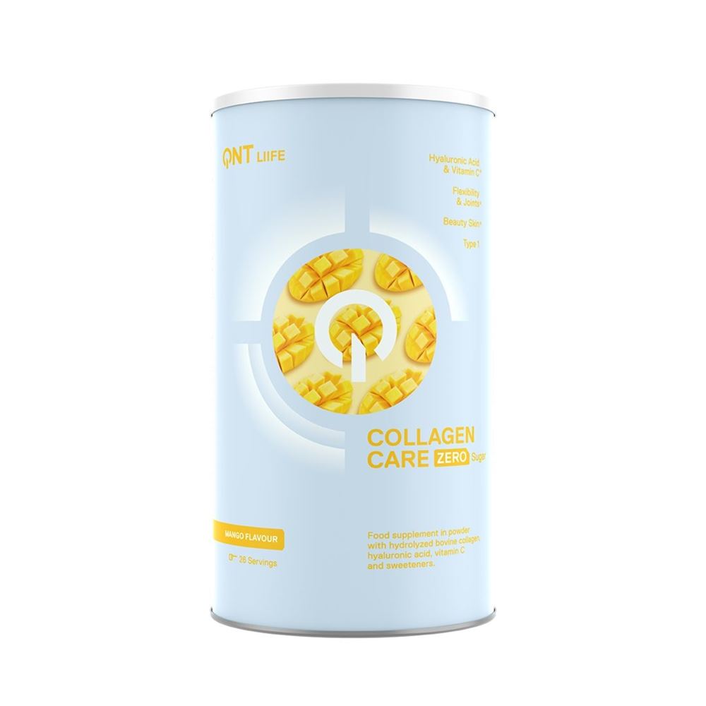 QNT Collagen Care Zero Sugar Plv Mango Ds 390 g
