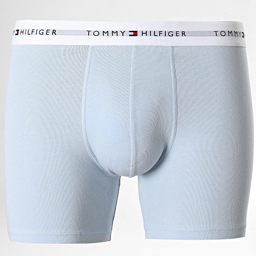 Lot De 3 Boxers 2941 Vert Kaki Jaune Bleu Clair
