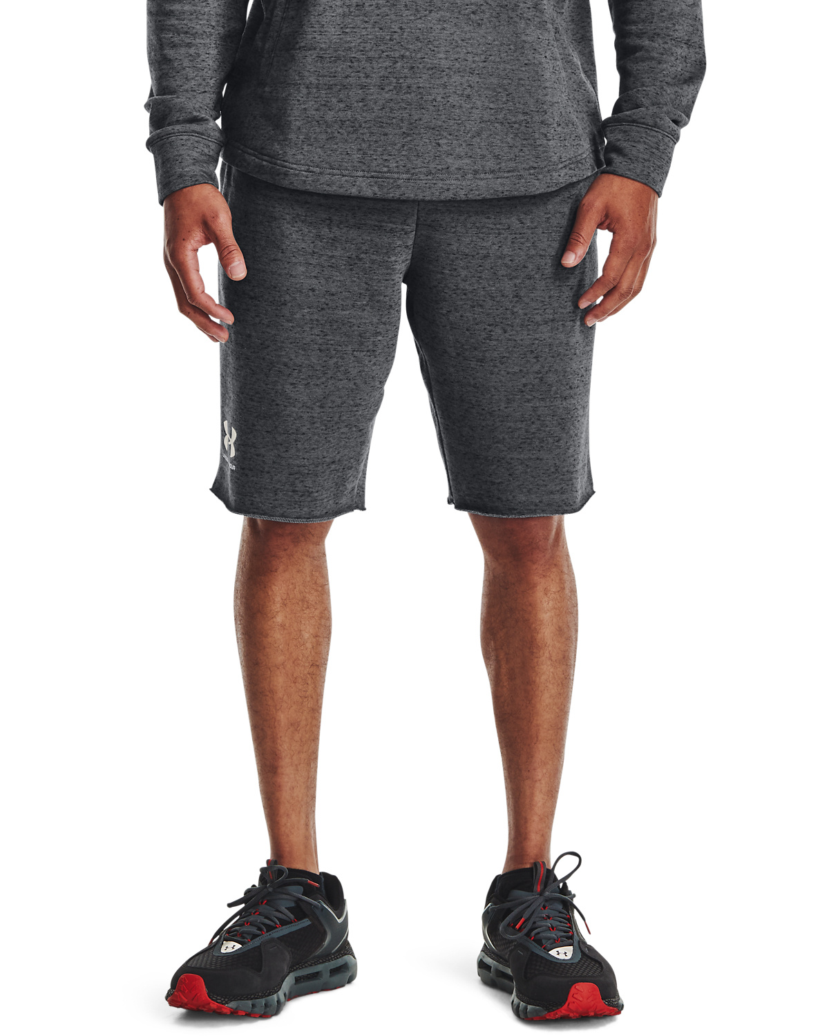 UA Rival Terry Short Pitch Gray