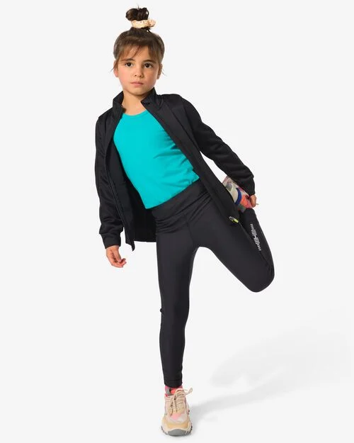 legging de sport enfant noir
