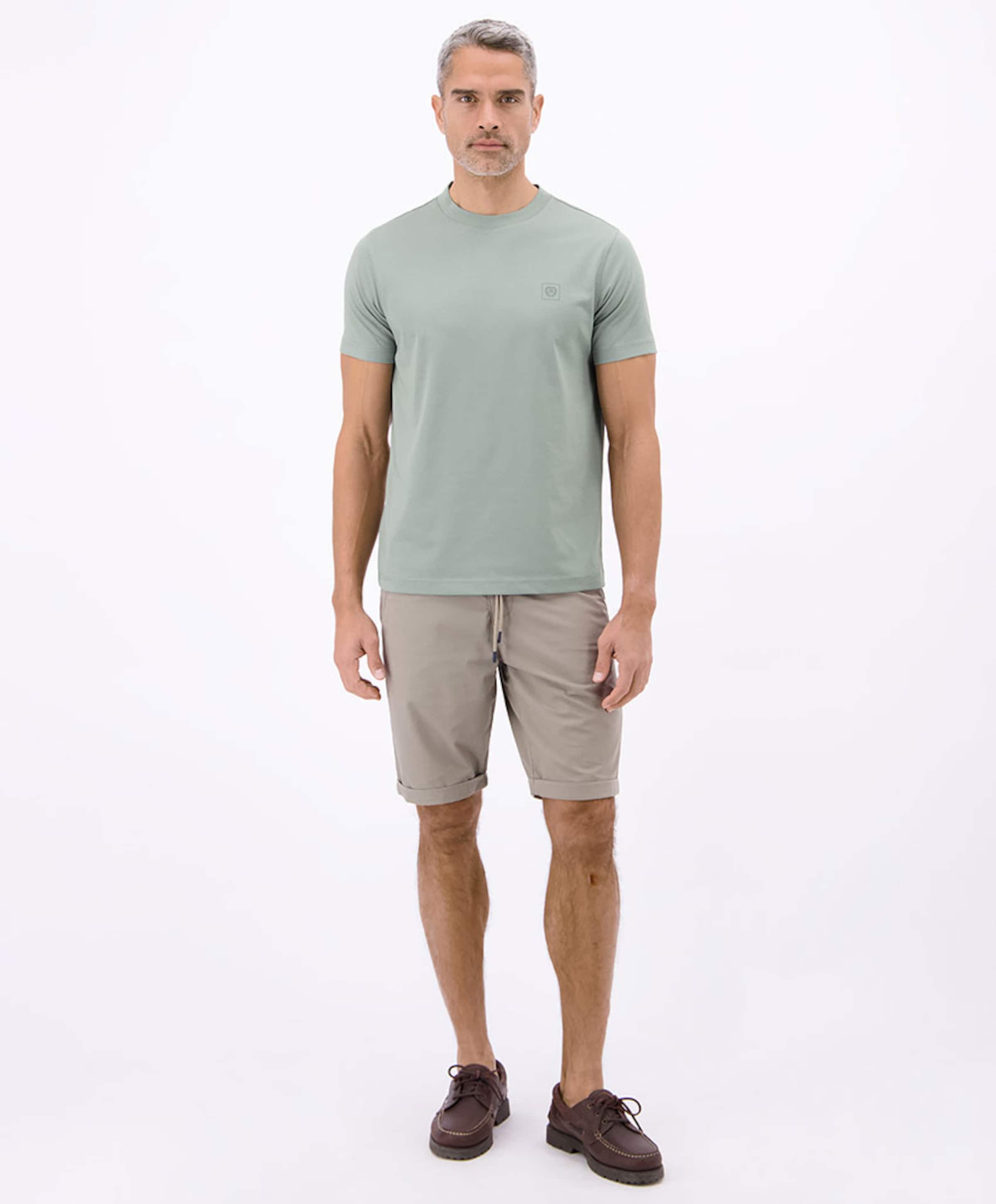 Lerros Heren T-shirt grijs