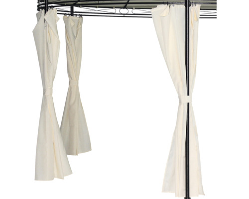 Zijpaneelset voor Bellavista - Home & Garden rond paviljoen, beige