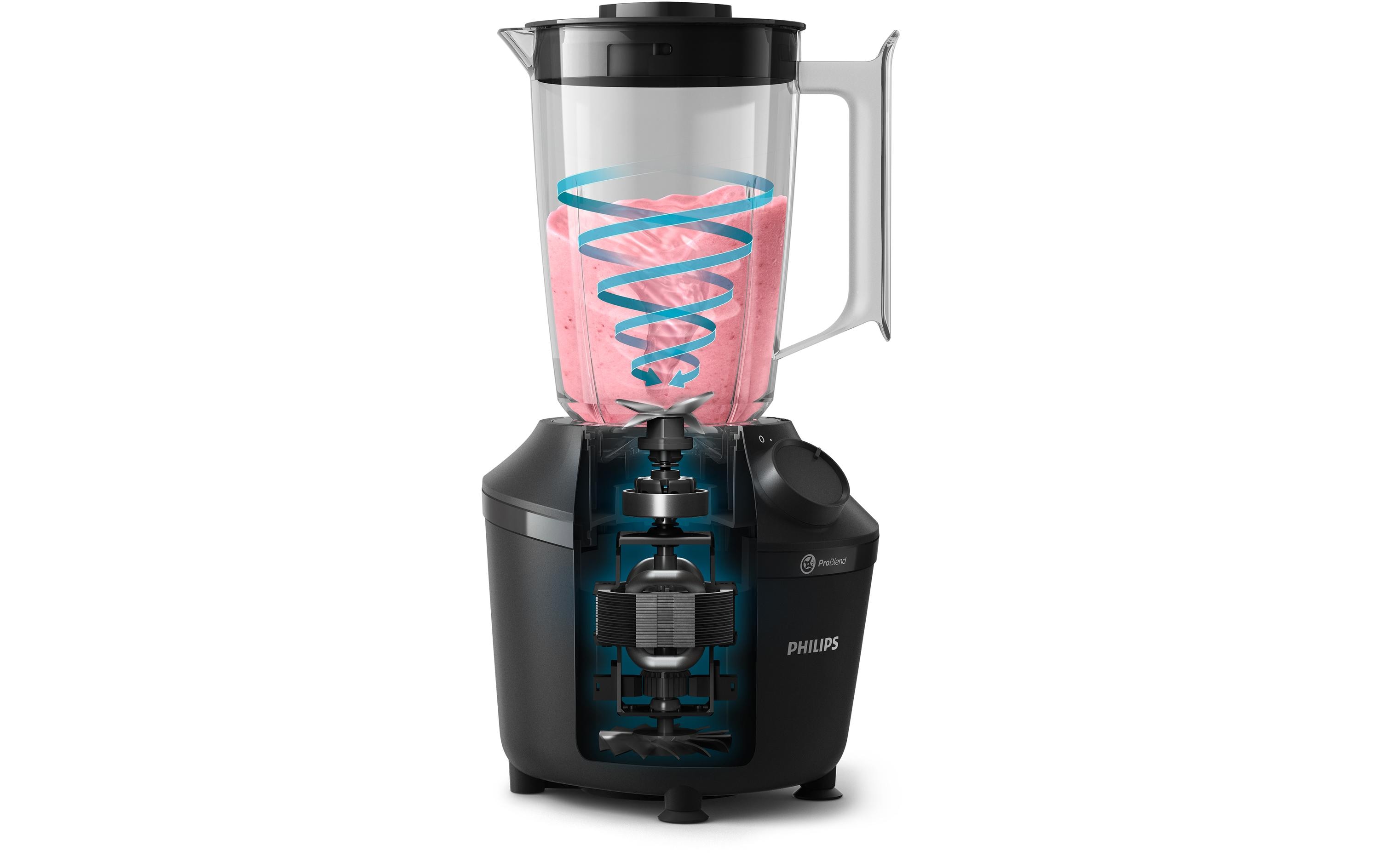 Standmixer 3000 Series HR2041/41 SchwarzMixer mit ProBlend-System
