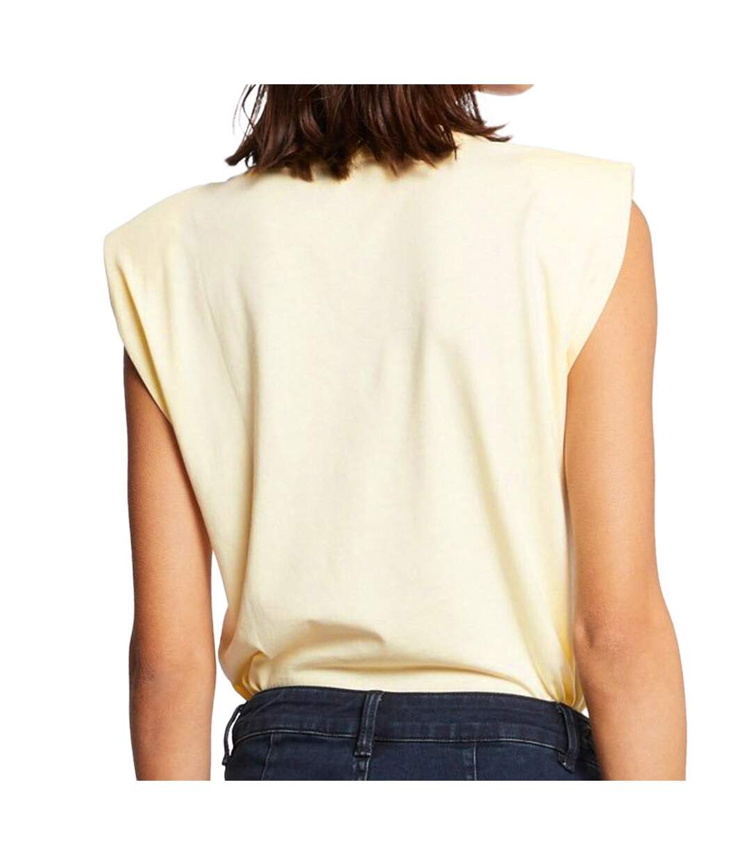 T-shirt Jaune Femme Morgan Darme