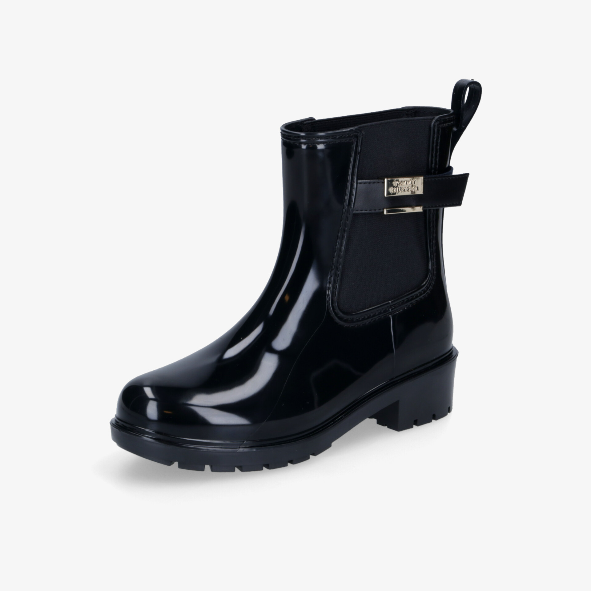 TOMMY HILFIGER Unisex Gummistiefel schwarz