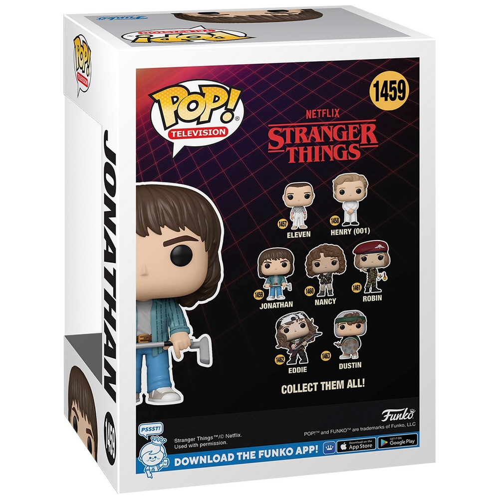 POP! Vinyl 1459: Netflix Stranger Things Jonathan