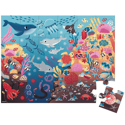 Janod magische puzzel de oceaan - 24st