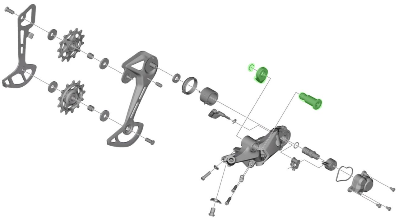Shimano Achseinheit für RD-M5100 Schaltwerk-Halter kaufen | Bike-Discount