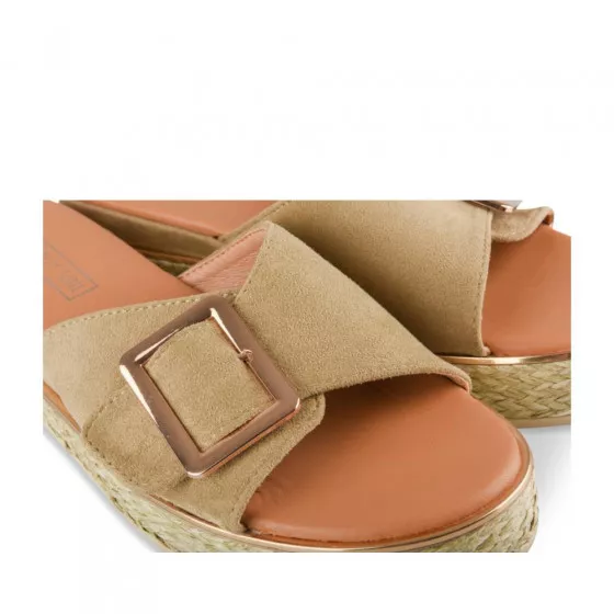 Mules VERT MERRY SCOTT