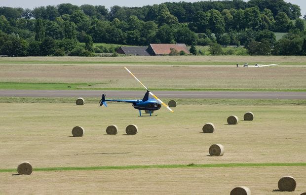 Hubschrauber-Skyline-Flug Dresden ab Kamenz als Geschenk