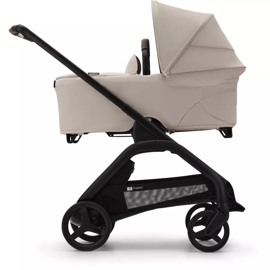 bugaboo Kinderwagen Dragonfly Complete Black Desert Taupe