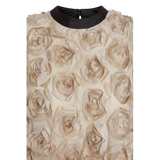 Bruuns Bazaar Clarkia Chi Kjole, Beige/Black, 40