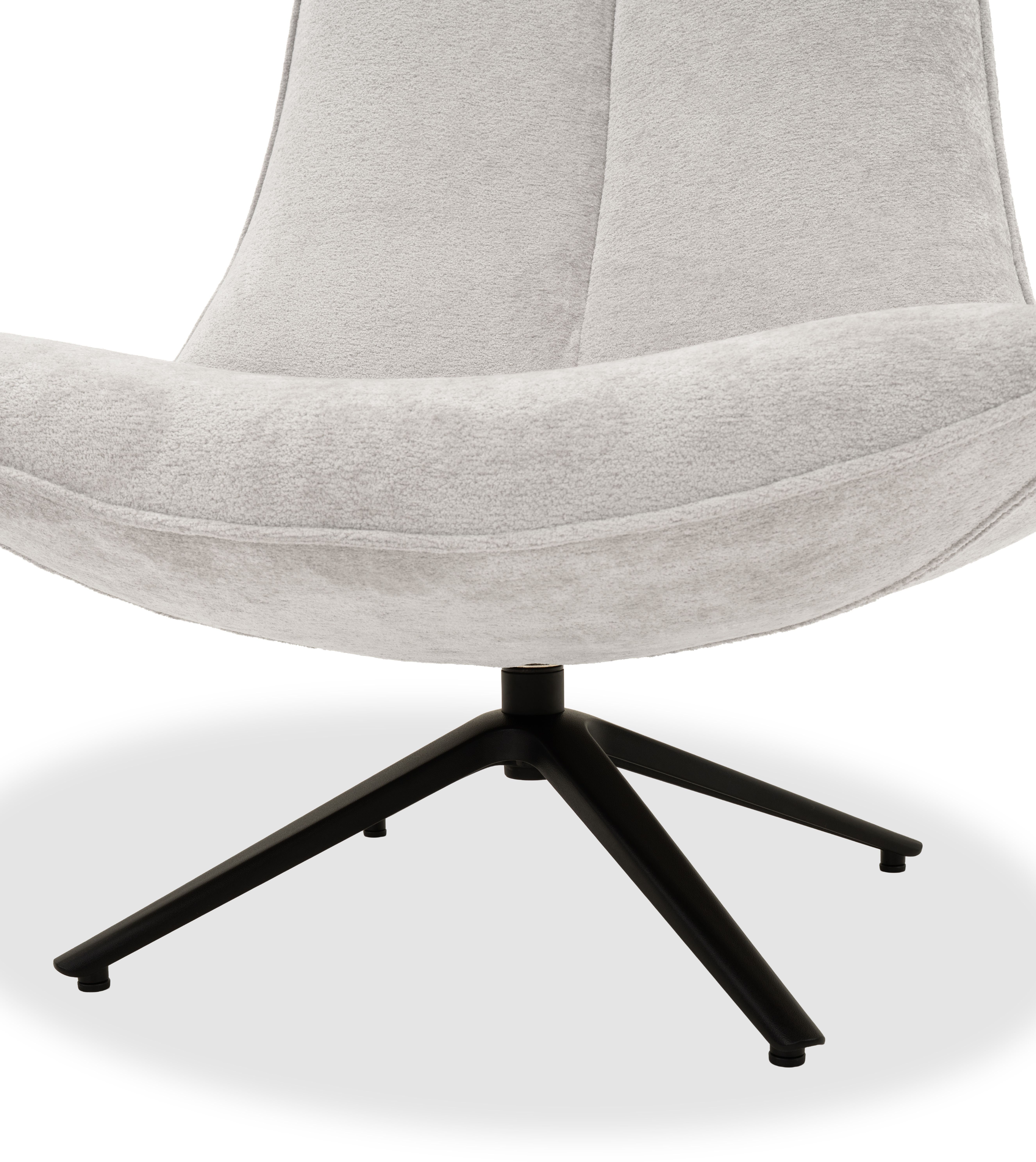 Draaifauteuil  Menno B83 x D83 x H96 cm