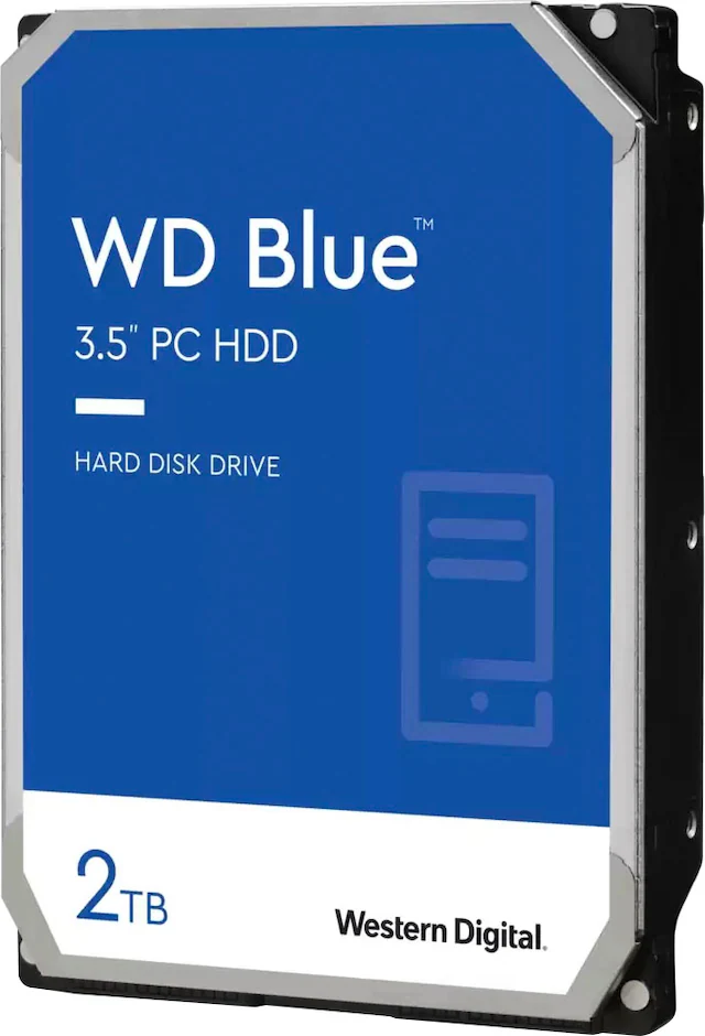 Western Digital HDD-Festplatte »Blue« 3,5 2 TB Anschluss SATA