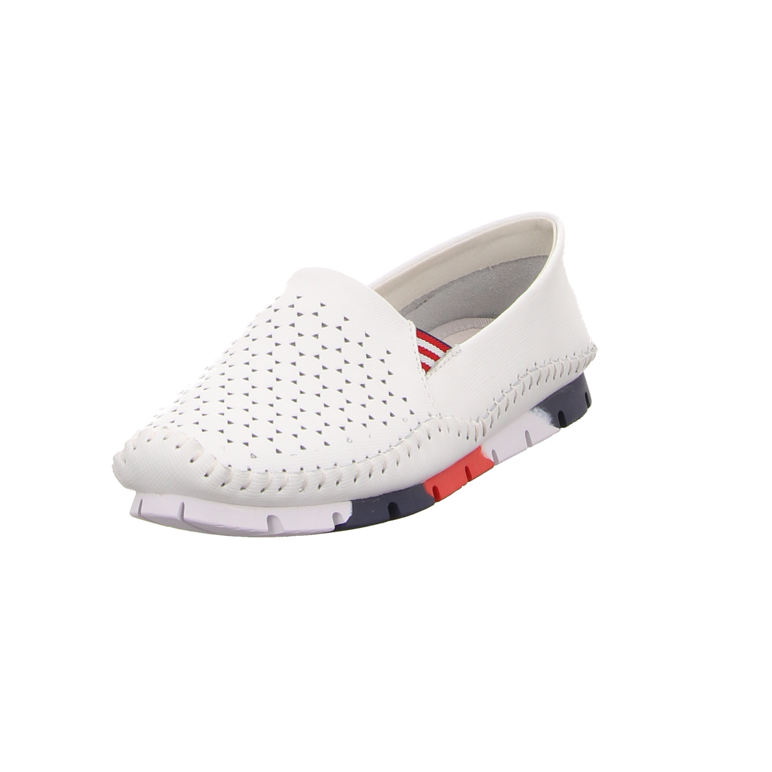 2 Go Shoes Slipper weiß weiss/weiss kombi