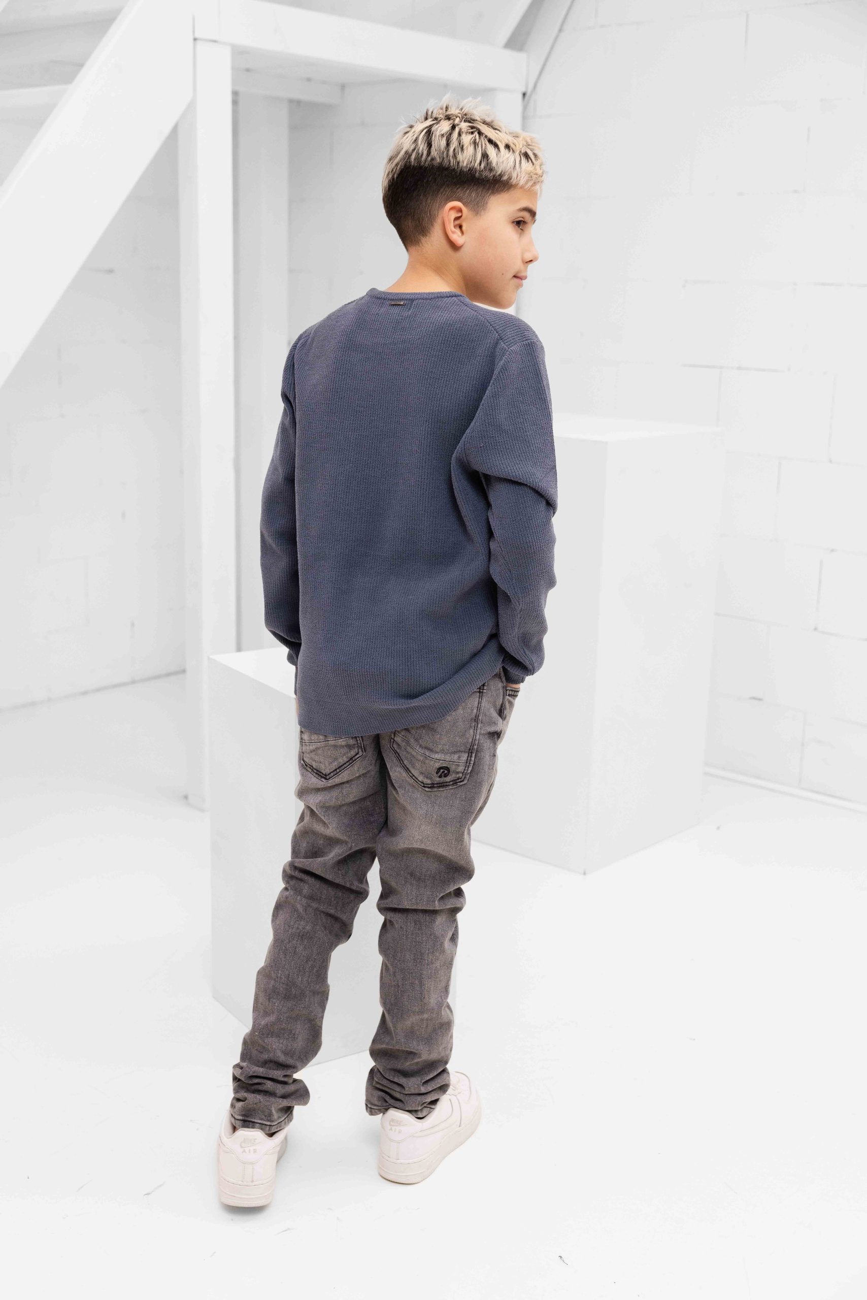 Antony Morato Maglione Sweater Kids Blauw