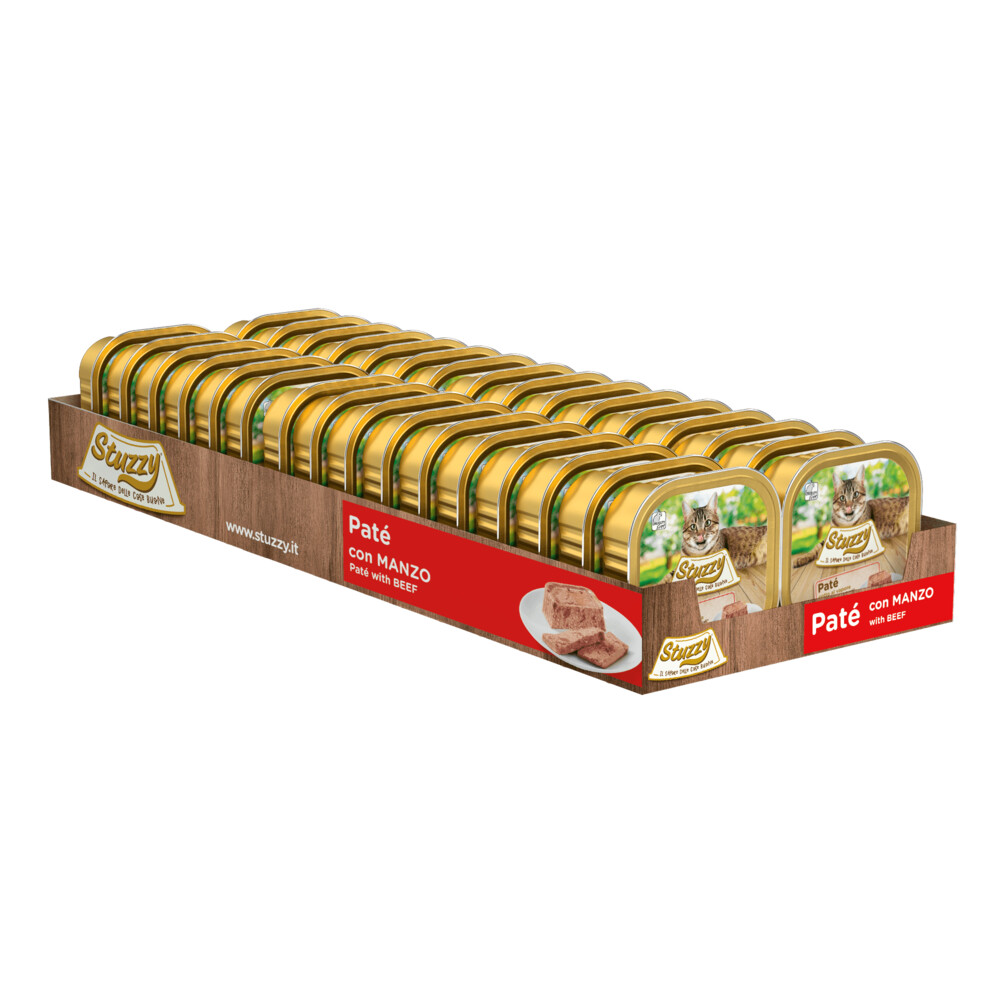 32x Stuzzy Kattenvoer Paté Rund100 gr