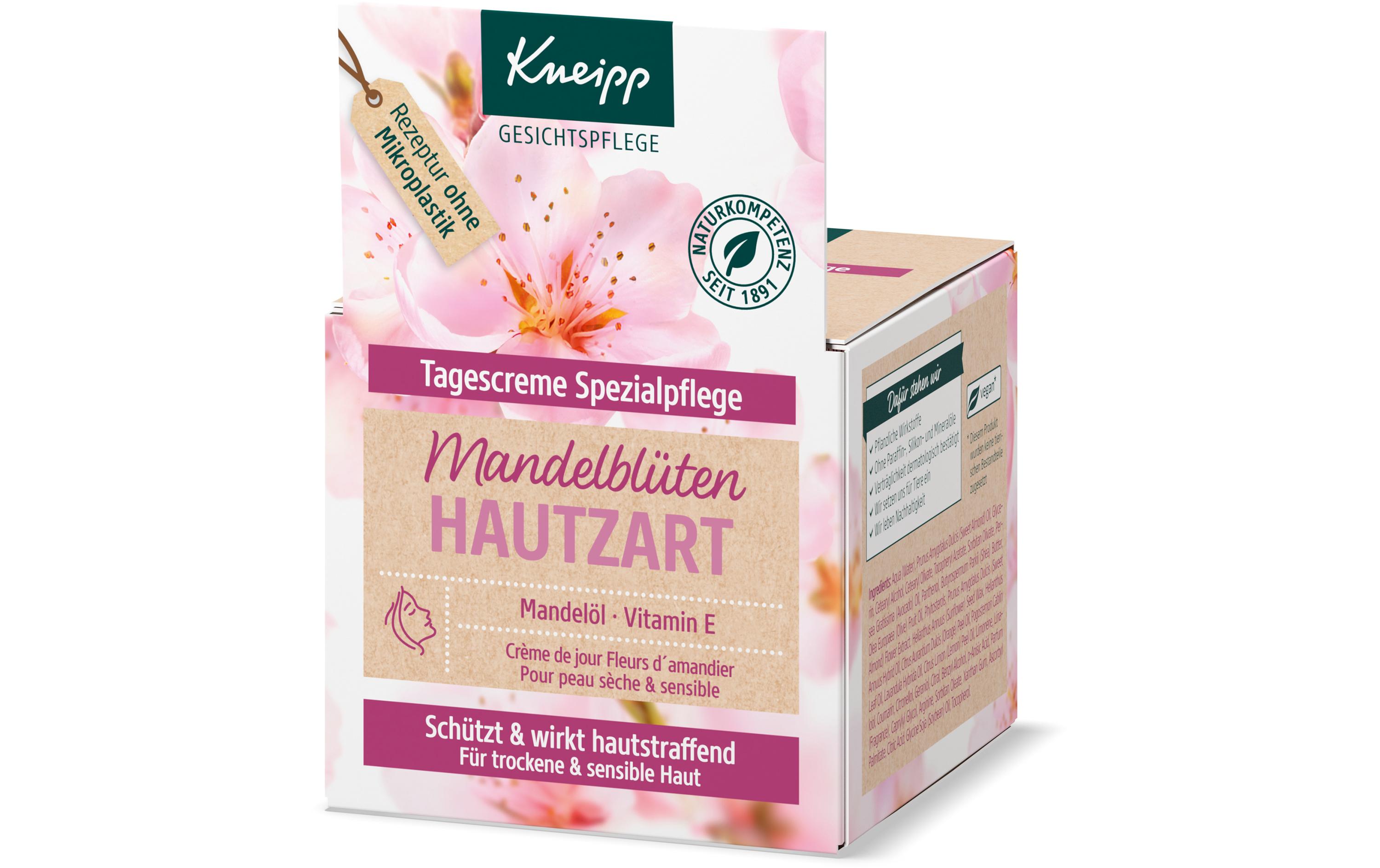 Gesichtscreme Mandelblüten Hautzart 50 ml1 StückTagescreme mit Mandelöl