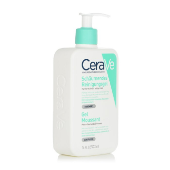 CeraVe Espuma de limpeza facial para pele normal a oleosa