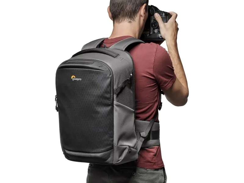 Lowepro Flipside 400 AW III - Rygsæk til digitalkamera med objektiver - 600D ripstop polyester, 600D polyester, 150D 148T polyester Canvex - mørkegrå - 15