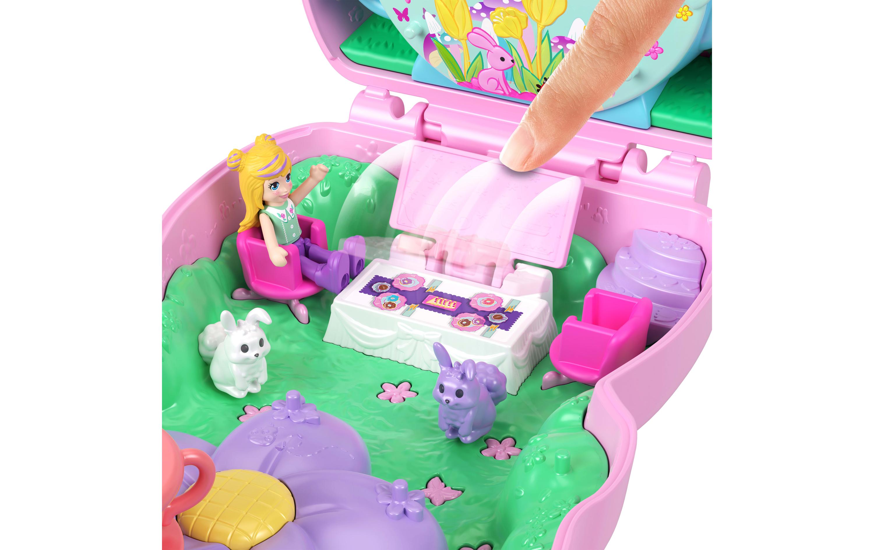 Spielset Teeparty-Häschen SchatulleSpielzeug für unterwegs mit Styling-Accessoires
